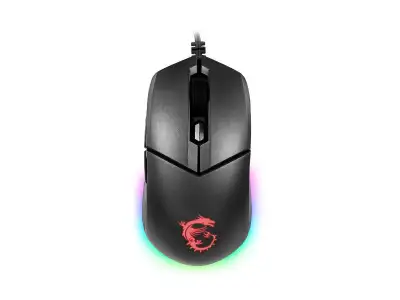 MSI Clutch GM11 Wired Optical 5000 dpi Gaming Mouse, View more