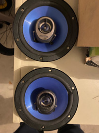 Alpine and Boston speakers