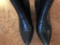 Vero Moda Black Leather Boots