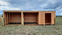 Animal shelter/Storage shed combo 