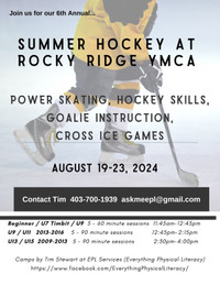 Rocky Ridge Summer Hockey  Camp