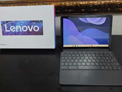 Lenovo Duet Chromebook 128GB + clavier inclus – Très bon état, View more