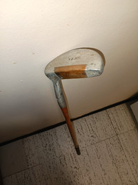 Hickory shafted putter 