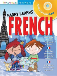 Harry Learns French [Hardcover Book + CD] - Factory Sealed!!!
