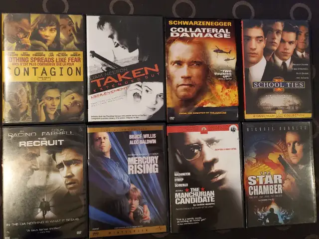 Action Drama DVD Selection