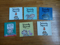 6 Scaredy Squirrel Books