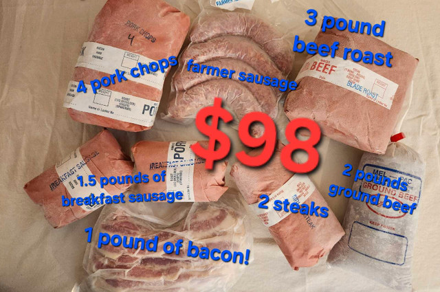 Beef and Pork Variety Packs in Other in Saskatoon