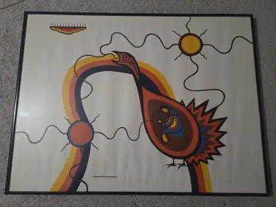 Vintage Clemence Wescoupe Woodland Art Framed Print, 24"x18", View more