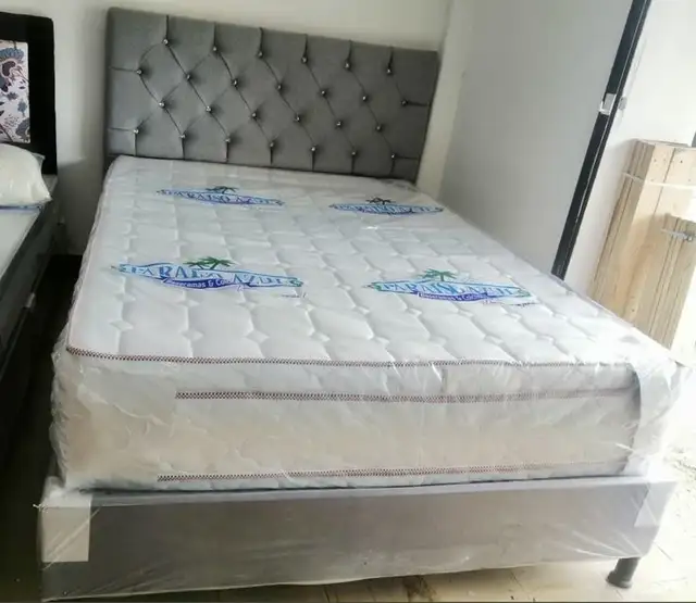Matelas et Cadre de Lit Confort Premium – Livraison Gratuite & P in Beds & Mattresses in City of Montréal - Image 2