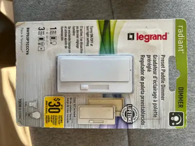 legrand preset dimmer, View more