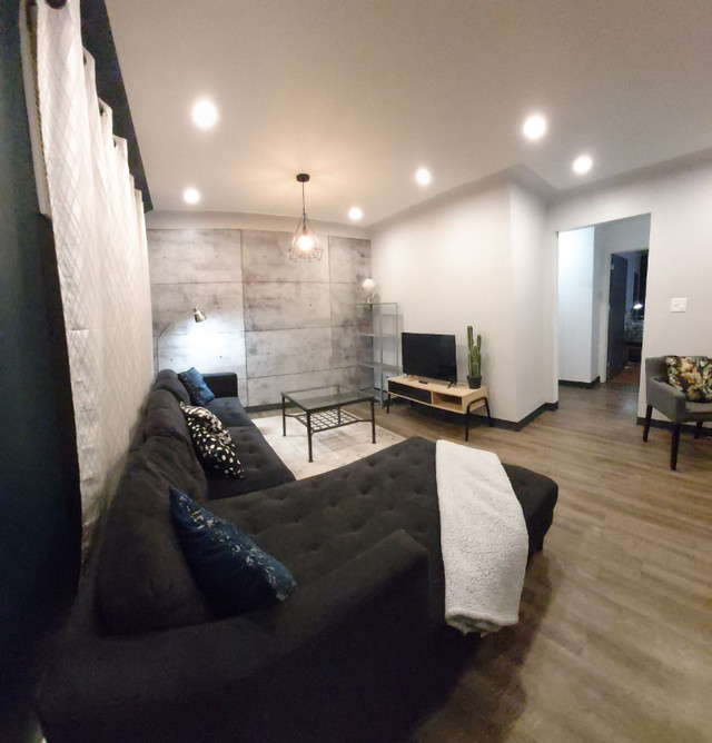 JUNE - Fully Furnished 1 Bedroom Apt -- Laundry + WiFi + Parking in Long Term Rentals in Sudbury