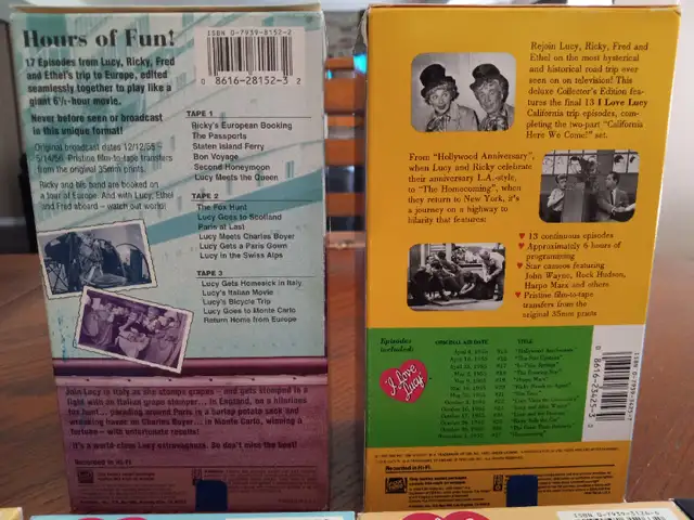 I Love Lucy VHS classic set in CDs, DVDs & Blu-ray in Kitchener / Waterloo - Image 4