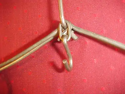 ANTIQUE COLLAPSIBLE CLOTHES HANGER, View more