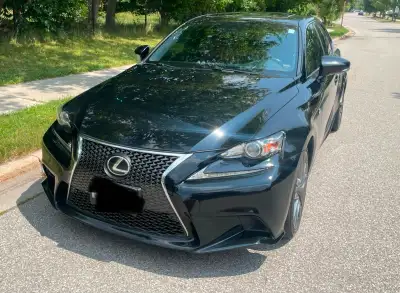FOR SALE: 2016 LEXUS IS300 F SPORT II CAR STARTER INSTALLED BY LEXUS RED INTERIOR LOW KM 1 OWNER