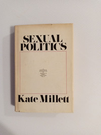 Hard cover book titled SEXUAL POLITICS