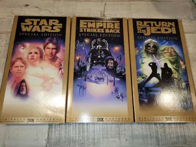 Star Wars VHS Set, View more