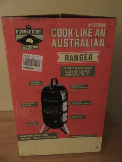 Brand new multifunction charcoal BBQ-smoker - Fairview Mall area, View more