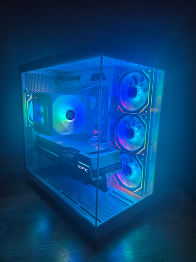 White ARGB Ultra 4K Gaming PC - AMD Ryzen 9 7900X+RX 7900 XTX, View more