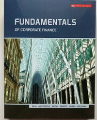 FIN300 Fundamentals of Corporate finance, 9th & 10th edition