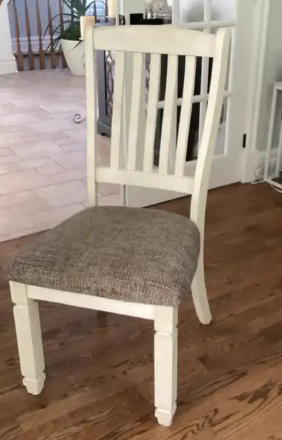 6 country farmhouse, solid wood dining chairs, View more