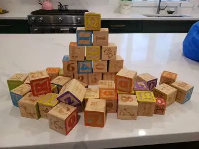 Wooden blocks