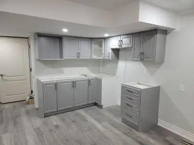 Legal new 1 bedroom basement available immediately