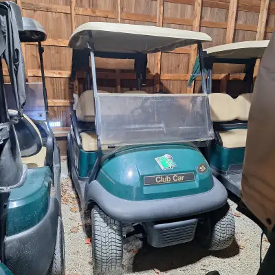 Voiturettes de golf Club Car Precedent – années 2015 et 2016 À vendre : plusieurs voiturettes de gol...