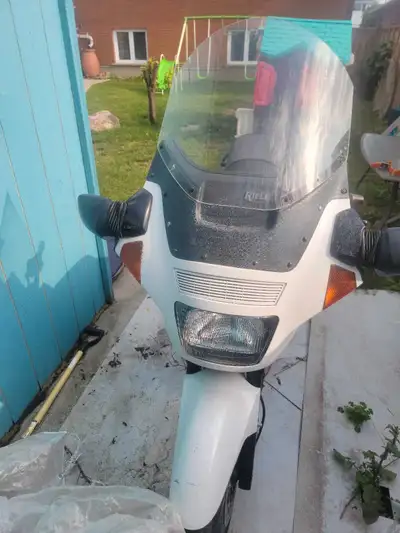 Bought it last year then cut it up a bit to make it more sporty, got the electrical figured out and...