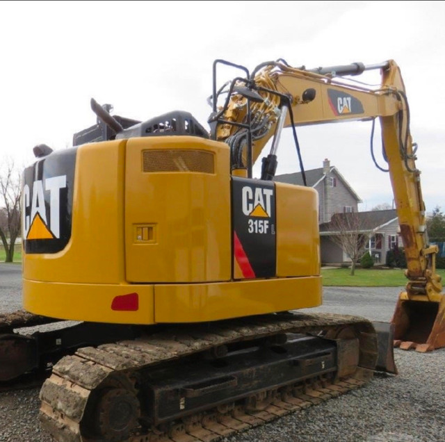 Cat 315FL excavator - 3 buckets - 1282hrs in Heavy Equipment in Kitchener / Waterloo - Image 3