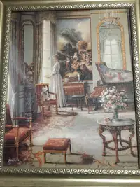 Victorian heiress sitting room