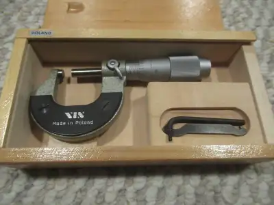 Micrometer Screw Gauge, VIN, 0 to 1 inch