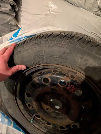2 - General Tire Evertrek RTX 135/55 R14 B6 T - all season Uses 4 by 100mm bolt pattern Fits Civic,...