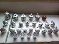 Various Stainless Steel Teapots