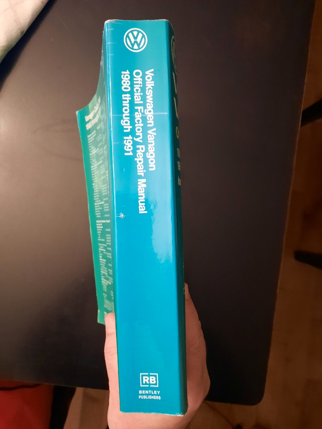 Vanagon Bentley service manual Vanagon dans Pièces de véhicules, pneus, accessoires  à Longueuil/Rive Sud - Image 3