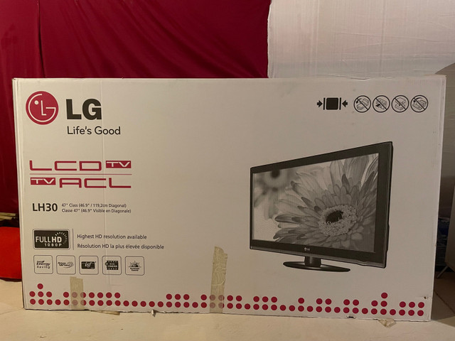 LG 47” Full HD 1080P in TVs in Mississauga / Peel Region