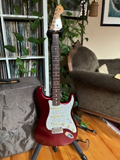 2012 Fender American Standard Stratocaster – Candy Cola Red, View more