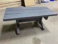 Indoor/Outdoor Table Bench