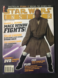 Star Wars Insider Issue 55 Samuel L Jackson - Mace Windu