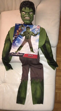 Boys Hulk Muscle Halloween Costume,