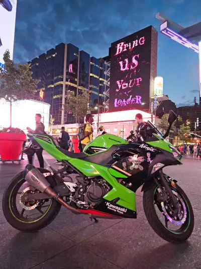 2019 Ninja 400 KRT *$150 per day rental (24hrs - 300km). *$800 per week (1500km) *$0.3 for every km...