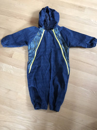 Toddler size 12 month. Homemade denim play suit 