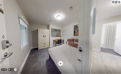 Minutes from downtown London – you can walk to Richmond Row Modern suite elements: Large Full Kitche...