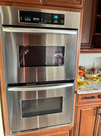Used kitchen aid double wall oven