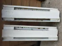 2 Baseboard heaters for sale $20 each -- or--$30 for both