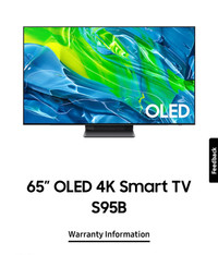 65" OLED 4K Smart TV S95B