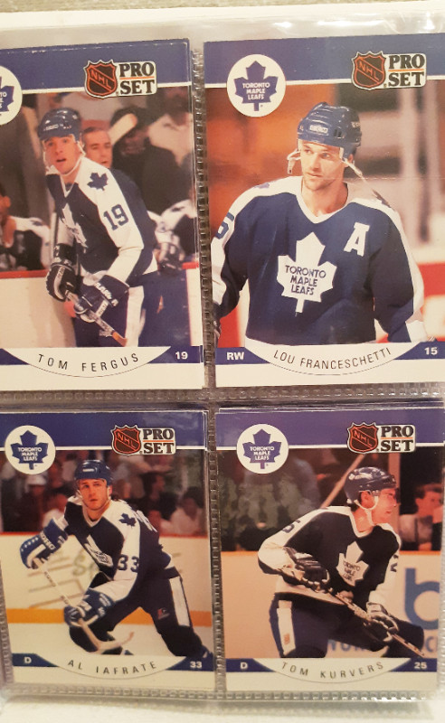 Toronto Maple Leafs 1990-91 - Pro Set Hockey Cards in Arts & Collectibles in Hamilton - Image 3