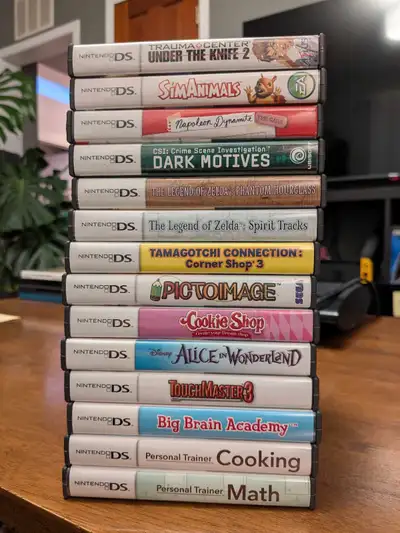 14 Nintendo DS Games, including 2 Zelda!, View more