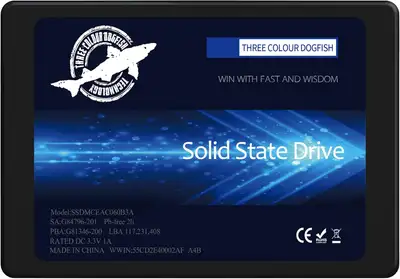 SSD SATA 2.5" 500GB Dogfish Internal, View more