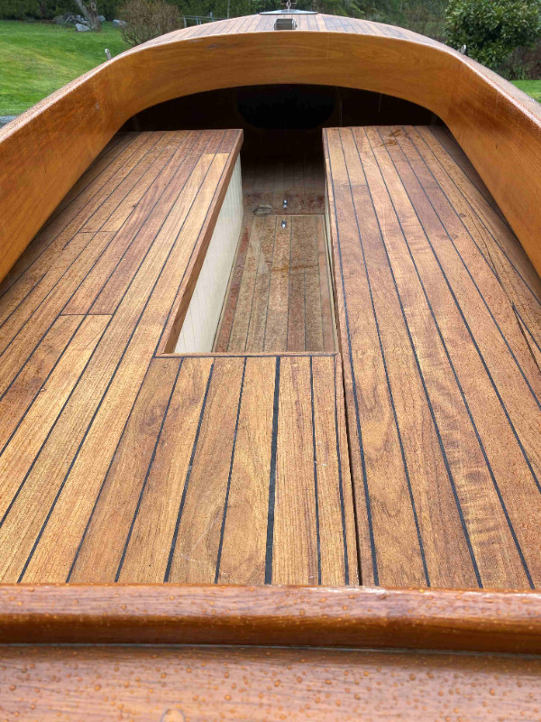 Sailboat - Barbel II – 14’ wooden sloop in Sailboats in Delta/Surrey/Langley - Image 2
