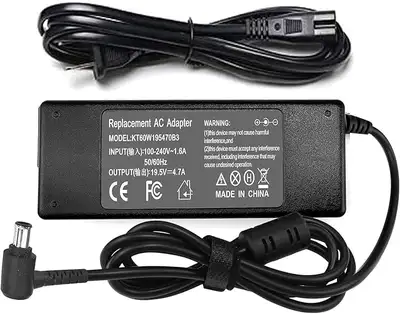 SAMSUNG 19.5V 4.7A 90W AC Power Adapter Charger, View more